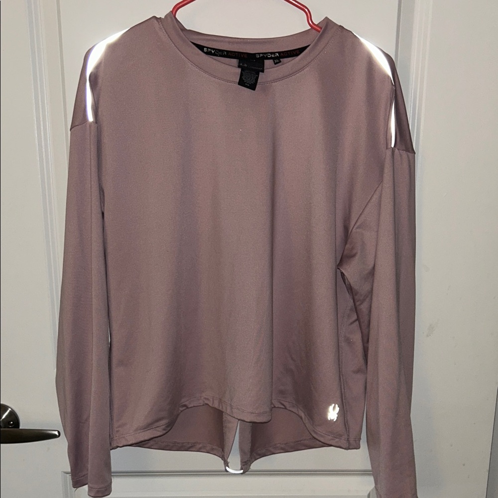 Spyder Active Women's Dusty Pink/Lilac Long Sleeve Top